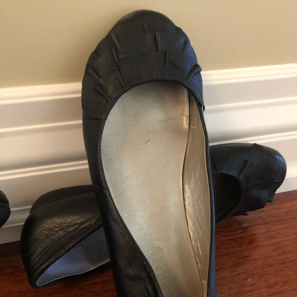 BUNDLE of 2 Black Wedge Shoes
